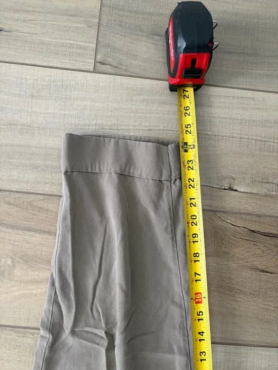 Everlane The Put Together Lyocell Pleated Front Tapered Leg Cuffed Hem Trousers - Picture 11 of 12